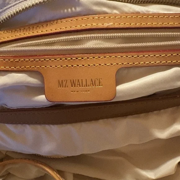 MZ Wallace 2 zip compartment with extra ouch crossbody or shoulder bag. - Picture 9 of 12